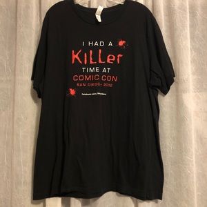 2012 Comic Con San Diego T-shirt XL